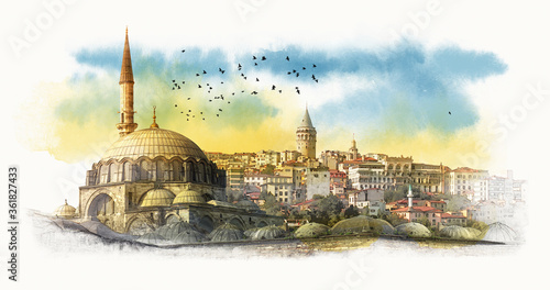 Hagia Sophia Fotobehang