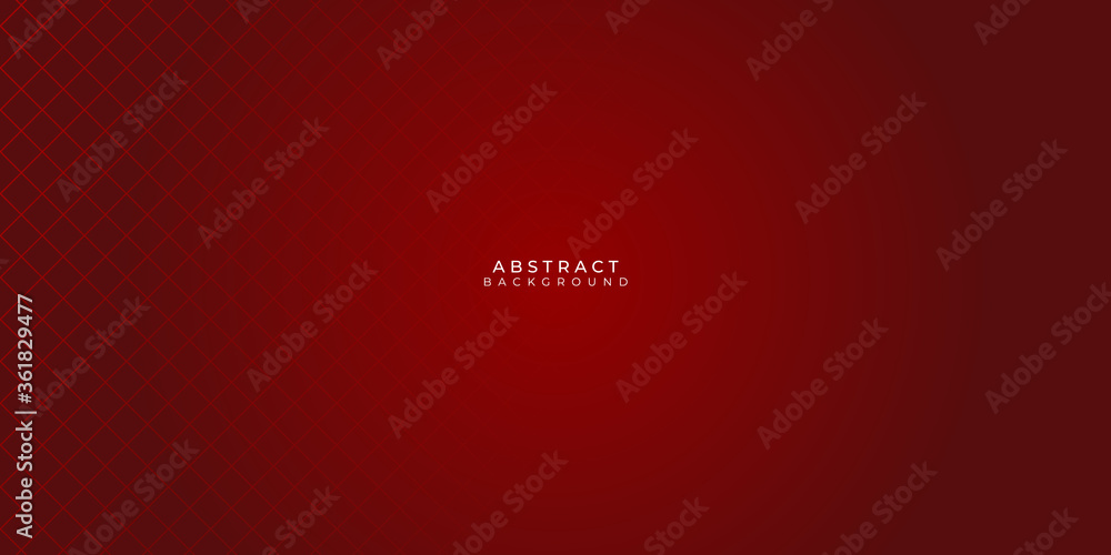 Obraz premium Abstract modern background gradient color. Red maroon and white gradient with stylish line and square decoration suit for presentation design.