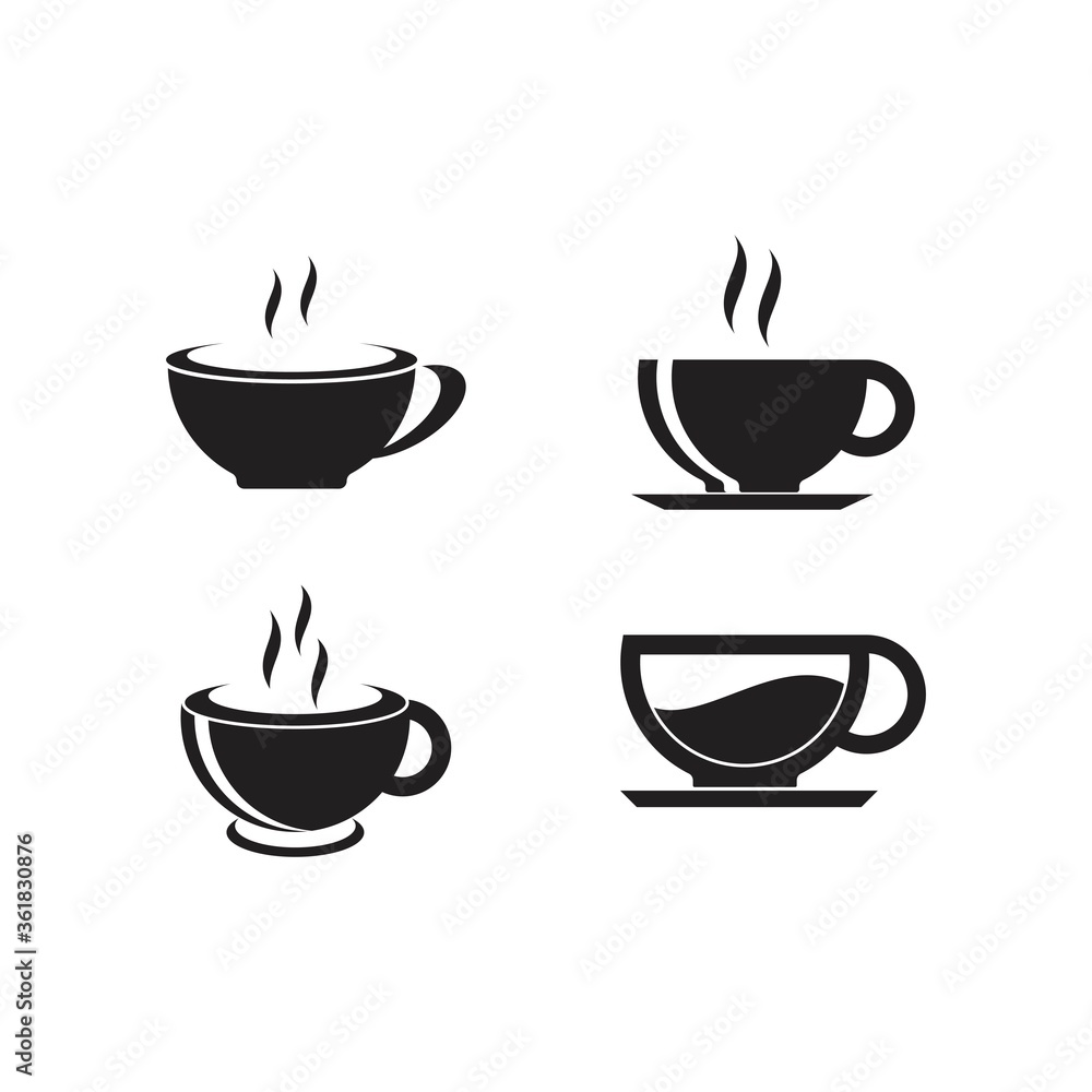 coffee glass logo coffee glass logo
