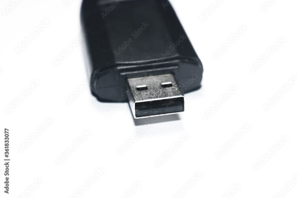 usb port with usb flash drive usb port with usb flash drive