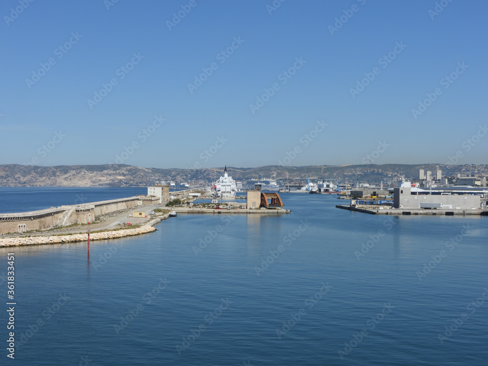 Entrée port de Marseille