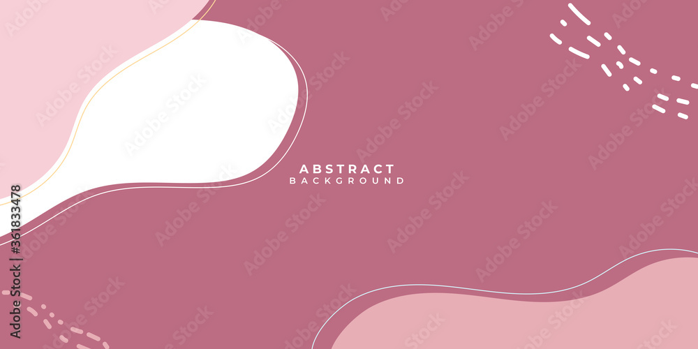 Events paper poster with colorful brush strokes. Red pink purple abstract liquid circle curve presentation background. Suit for social media post stories and presentation template. Pastel Background