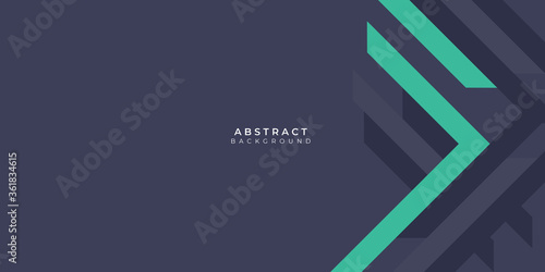 Abstract modern green tosca black lines background vector illustration presentation design. Suit for business, corporate, institution, conference, party, festive, seminar, and talks. 