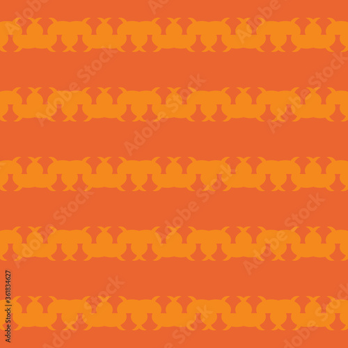 Vector seamless pattern texture background with geometric shapes, colored, orange colors.