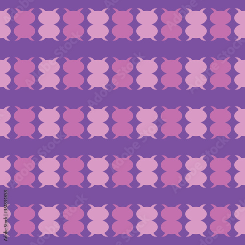 Vector seamless pattern texture background with geometric shapes, colored in purple, violet colors.