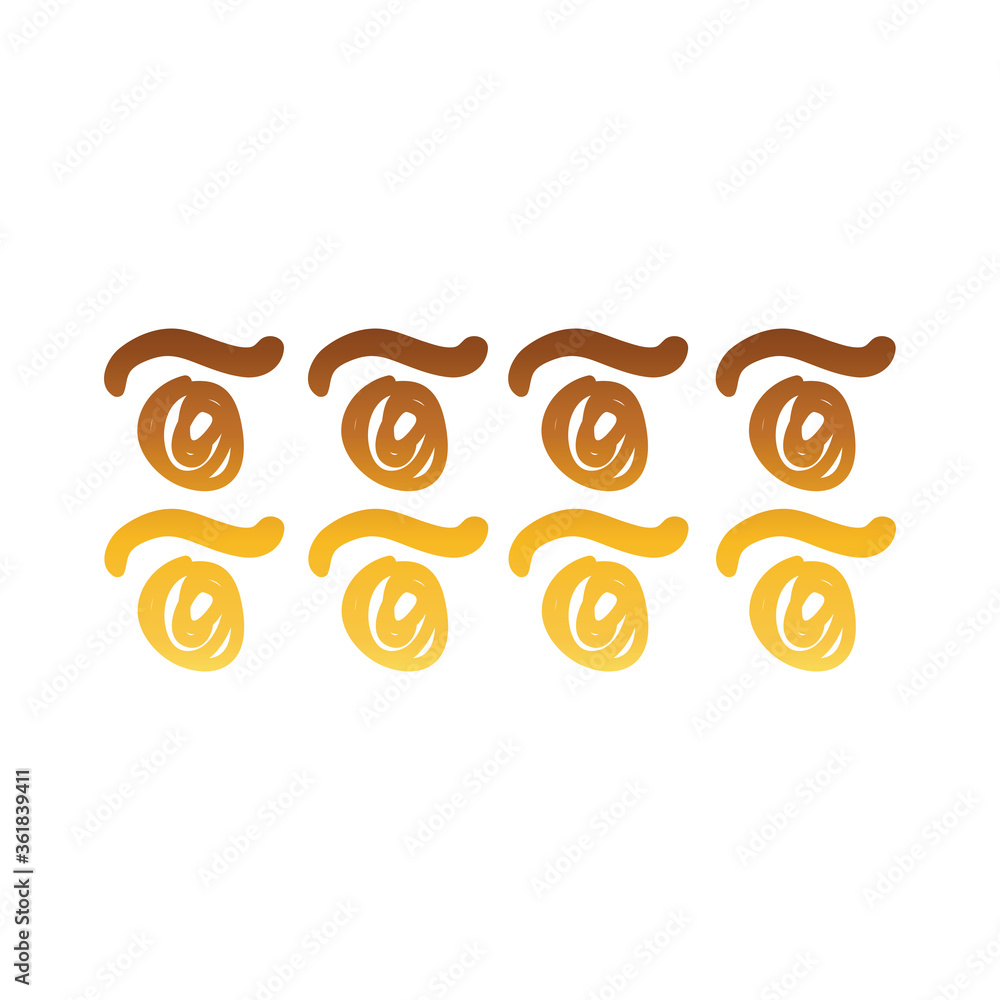 twister circular forms and lines creative design with brush stroke degradient style twister circular forms and lines creative design with brush stroke degradient style