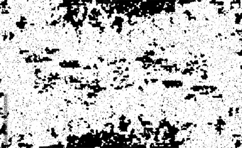 Wallpaper Mural Rough black and white texture vector. Distressed overlay texture. Grunge background. Abstract textured effect. Vector Illustration. Black isolated on white background. EPS10 Torontodigital.ca