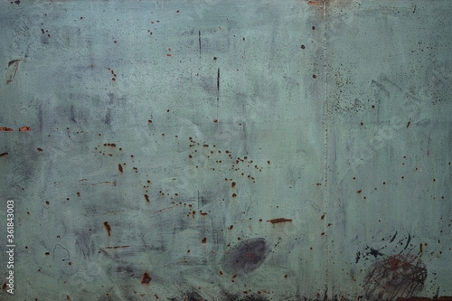 Canvas-taulu Rusty metal or iron texture background with flaking paint