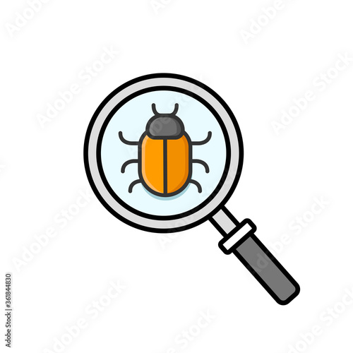 find bug virus malware in application