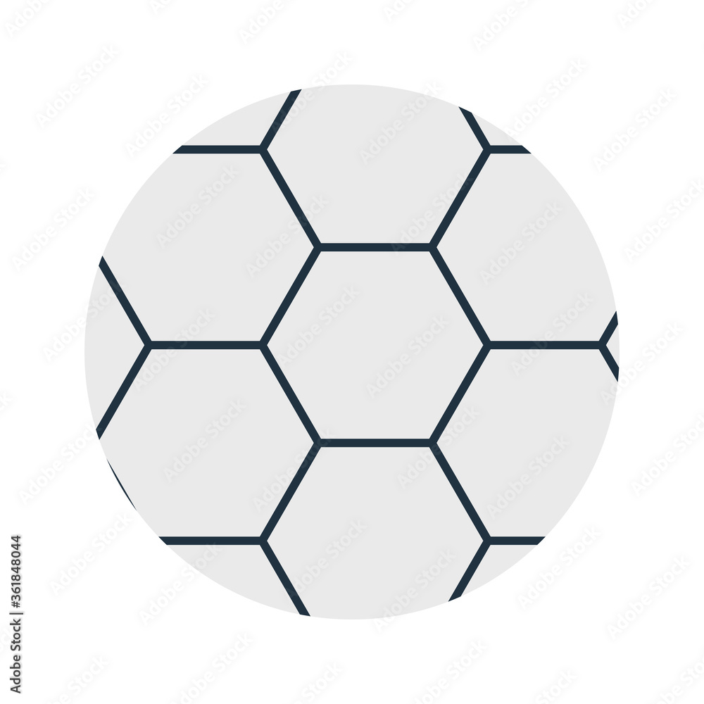 soccer ball flat style icon design, Sport hobby competition and game theme Vector illustration soccer ball flat style icon design, Sport hobby competition and game theme Vector illustration