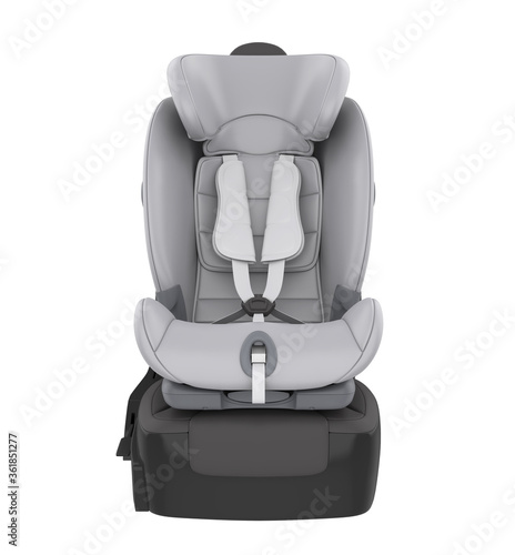 Картината върху платно Baby Car Seat Isolated