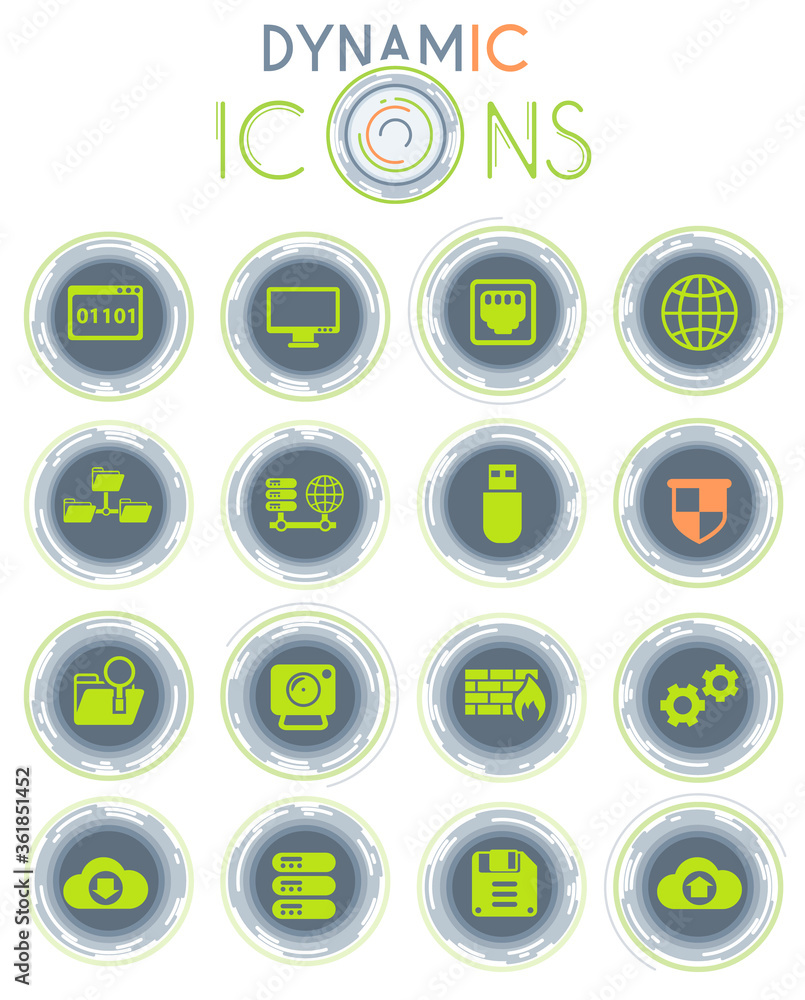 hosting provider dynamic icons hosting provider dynamic icons