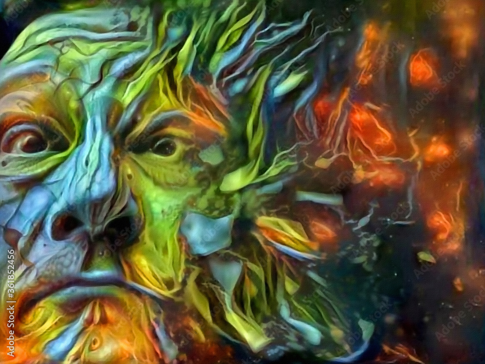 Obraz premium Magic man