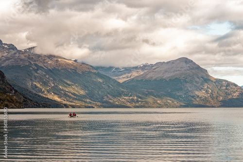 Argentina - picturesque landscapes with the Andes in the background.