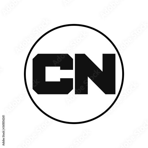Free Download CN Letter Logo Design With Simple style - GFXLoad