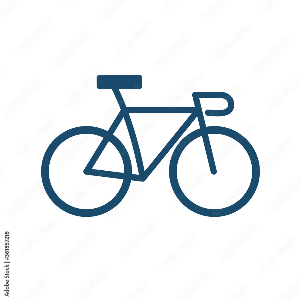 bike flat style icon design, Vehicle bicycle cycle healthy lifestyle sport and leisure theme Vector illustration bike flat style icon design, Vehicle bicycle cycle healthy lifestyle sport and leisure theme Vector illustration