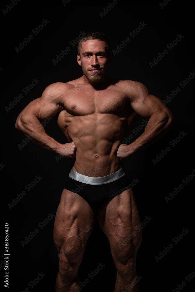 Portrait of bodybuilder