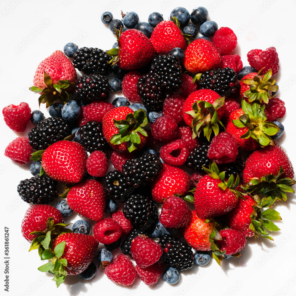 Mixed fresh berries Mixed fresh berries