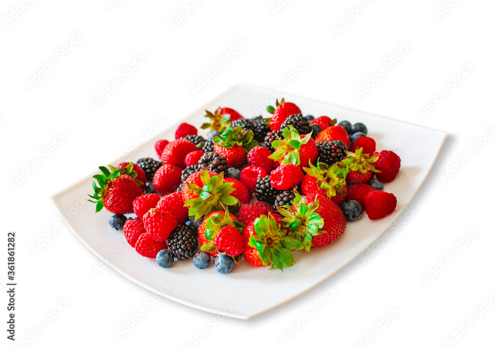 Mixed fresh berries