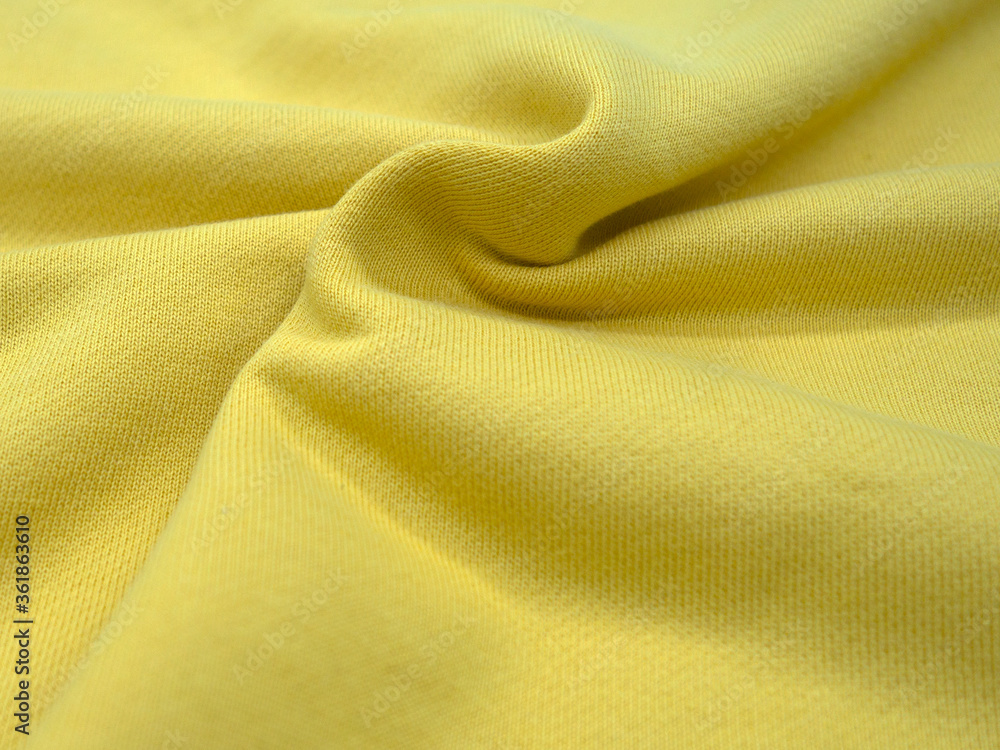 Fototapeta premium Textile fabric polyester and cotton fabric - wrinkled
