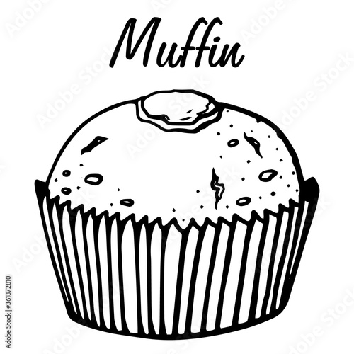 Cupcake with different flavors