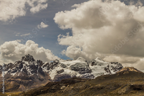 Cordillera Blanca and Pastoruri Glacier. Peru.