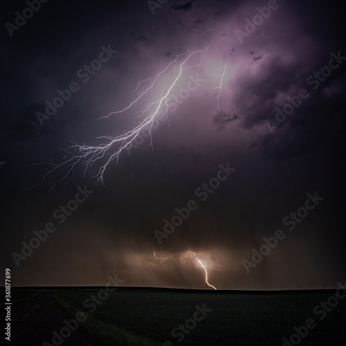 Lighting, Thunder and Severe Weather on the Great Plains