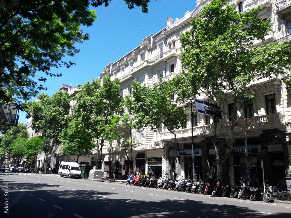 Naklejka premium Buenos Aires Argentina buildings and architecture 2019