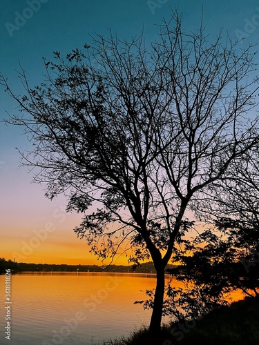 Sunset in the city of Lagoa Santa - Minas Gerais - Brazil