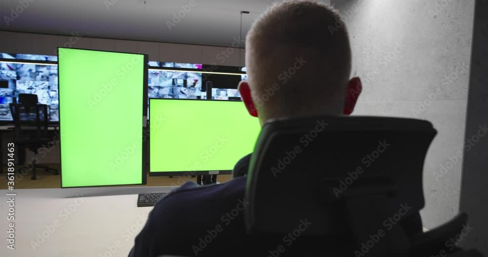 Control Center, Chroma screen and security Control Center, Chroma screen and security