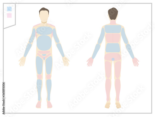 Male / Body parts / Naked / Hair removal