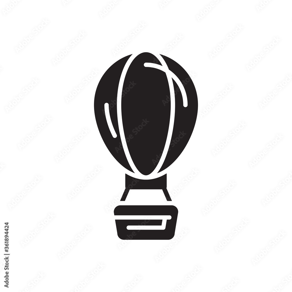 air balloon icon vector symbol template air balloon icon vector symbol template