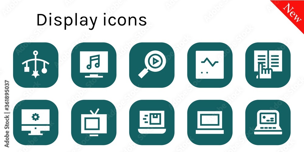 display icon set