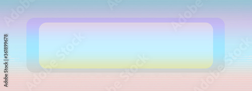 An abstract iridescent border background image.