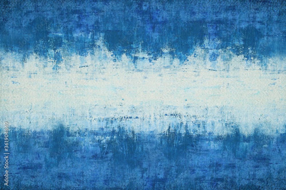 grunge blue fabric texture abstract background