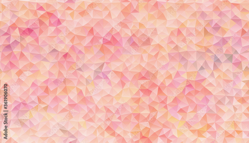 Colorful Triangle Polygon Background Seamless