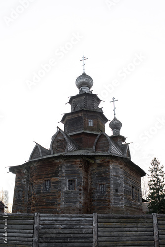 Ancient orthodox wooden church