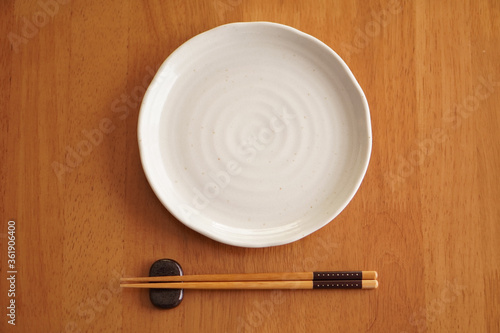 お皿と箸
