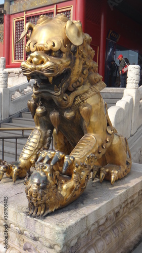 forbidden city, beijing, china.