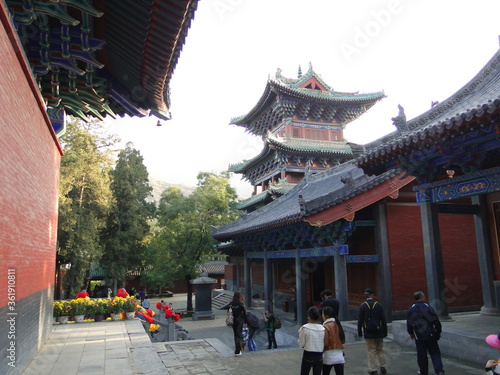 shaolin temple, zhengzhou china. shaolin kung fu wushu festival. china.