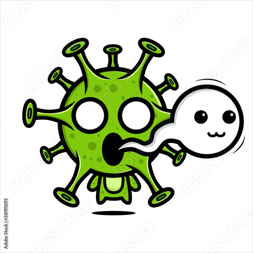 Vector design of dead viruses spit out spirits