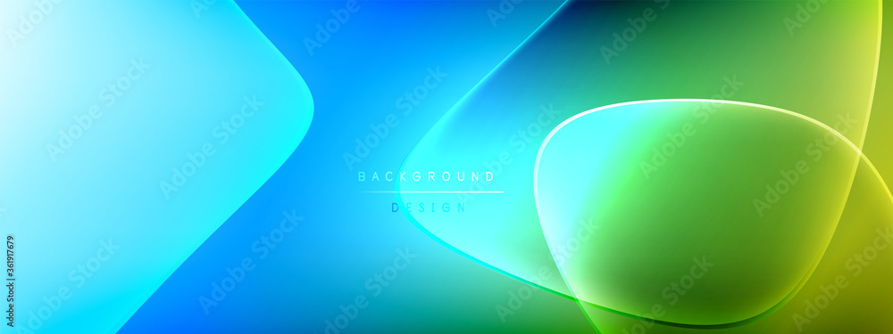 Vector abstract background - liquid bubble shapes on fluid gradient with shadows and light effects. Shiny design template for text Vector abstract background - liquid bubble shapes on fluid gradient with shadows and light effects. Shiny design template for text
