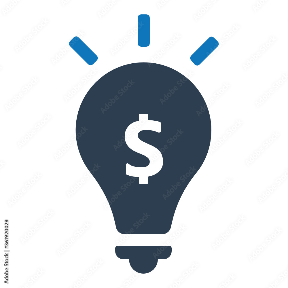 Business idea icon Business idea icon