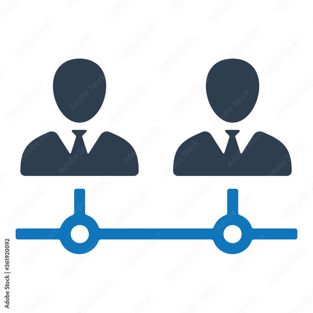 Networking people icon Networking people icon