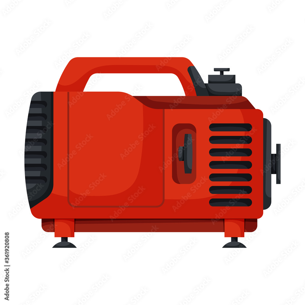 Generator vector icon.Cartoon vector icon isolated on white background generator. Generator vector icon.Cartoon vector icon isolated on white background generator.