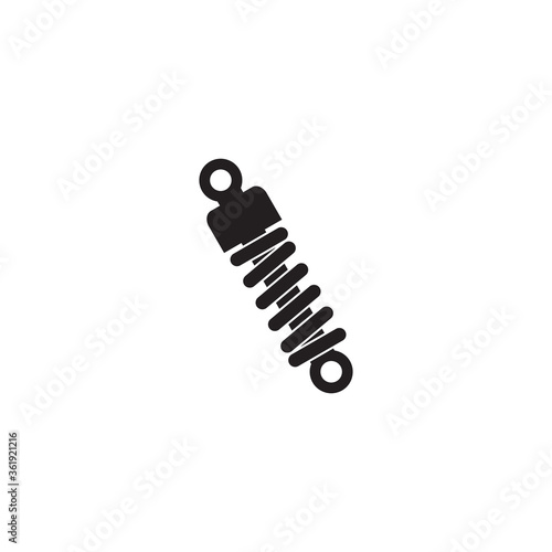Shock absorber icon , Automotive icon vector