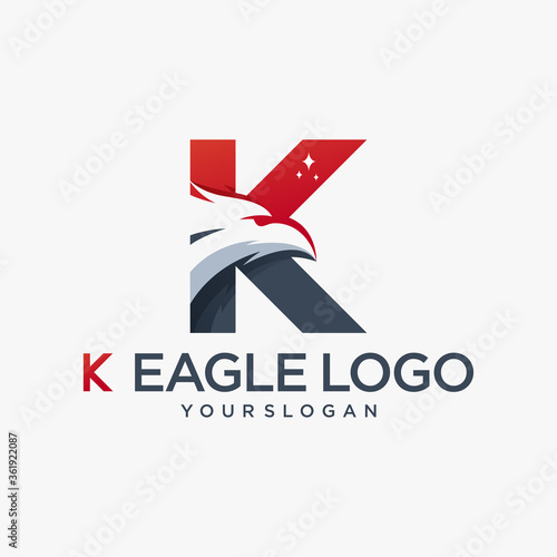 k eagle initial alphabet sport