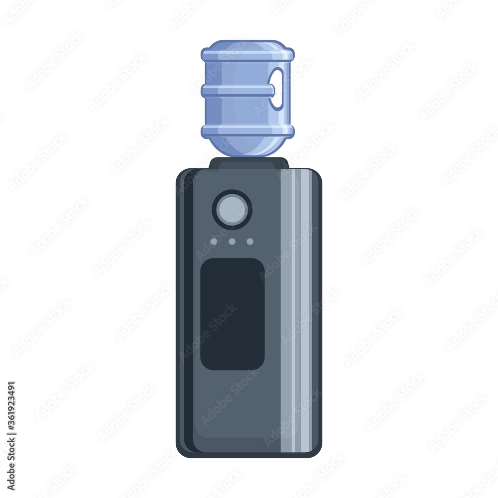 Water cooler vector icon.Cartoon vector icon isolated on white background water cooler. Water cooler vector icon.Cartoon vector icon isolated on white background water cooler.