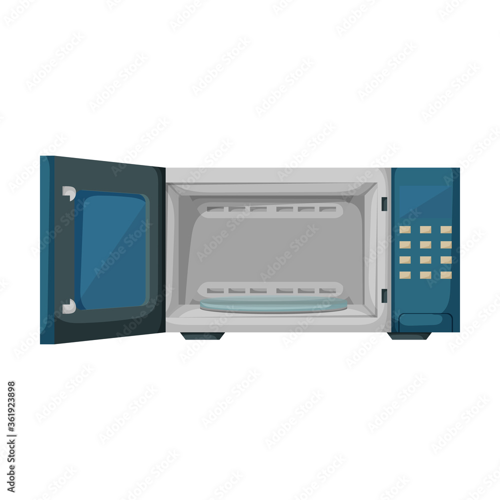 Microwave vector icon.Cartoon vector icon isolated on white background microwave. Microwave vector icon.Cartoon vector icon isolated on white background microwave.