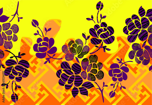 Batik Indonesian: is a technique of wax-resist dyeing applied to whole cloth, or cloth made using this technique originated from Indonesia.